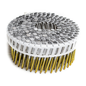 Collated Nails in Rolls 2.3 mm (Grooved; Hot-Dip Galvanized HDG; Construction Nails; Plastic Collation 4PRO)