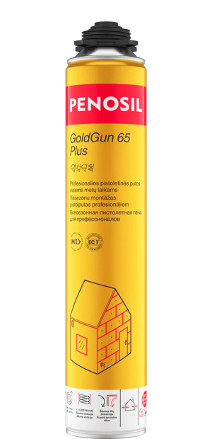 PENOSIL GoldGun 65 Plus PU Gun Foam 850 ml High Yield