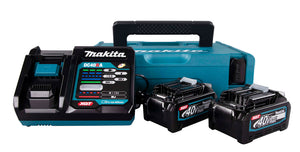 Makita XGT Charging Kit 40Vmax 2×4.0Ah + Fast Charger