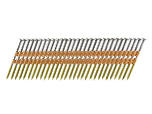 Strip Nails 21° Galvanized, Grooved (3.1 x 90 mm)