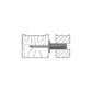 Frame Adjustment Screw for Electrical Outlets 7.5x60mm