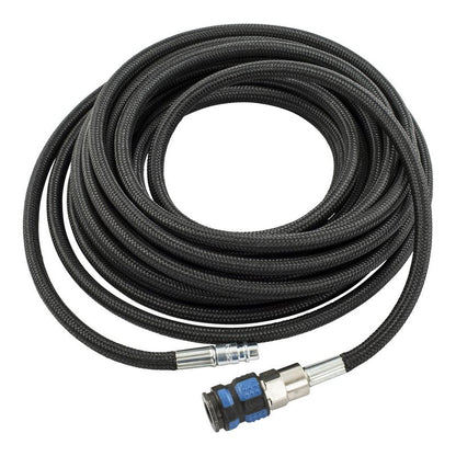 Nylon Braided 1/4" Hose with Coupling - 10m