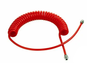 Pur Spiral Hose 5x8mm with Cejn 320, 8M - Red