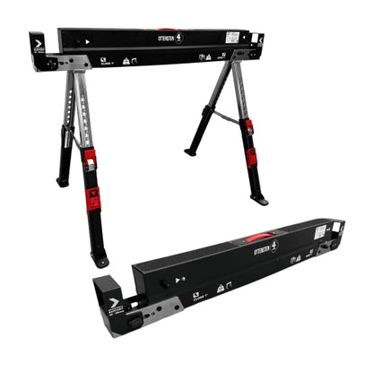 4PRO SH7A sawhorses – 82 cm, 590 kg Load (2 SETS)