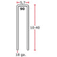 4PRO9040 - Hinge Forging Tool (10 - 40 mm) (18 ga)