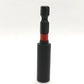 4PRO Magnetic Bit Holder Extension 60mm 1/4" HEX, 5 pcs (S2 Steel)