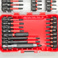 4PRO Impact Bit Set TX/PH/PZ, Magnetic, 41 pcs (S2 Steel)