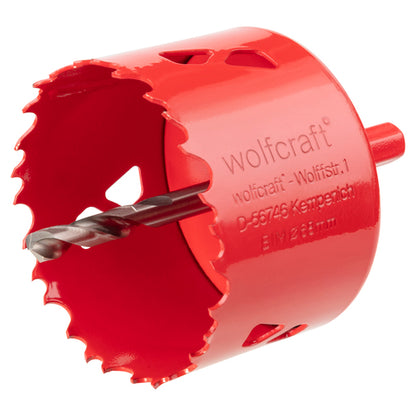 Wolfcraft Bi-M Hole Saw for Metal and Wood, d=45mm