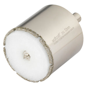 Wolfcraft Ceramic Hole Cutter with Diamond Coating d=18mm