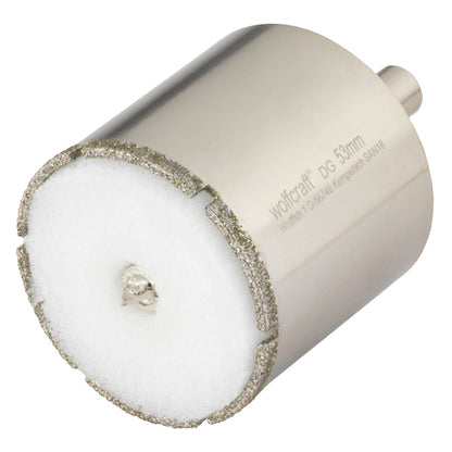 Wolfcraft Ceramic Hole Cutter with Diamond Coating d=18mm