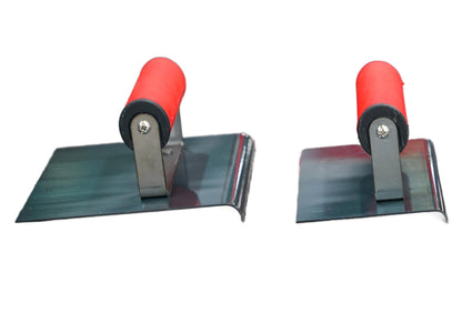 Blue steel concrete hand edger