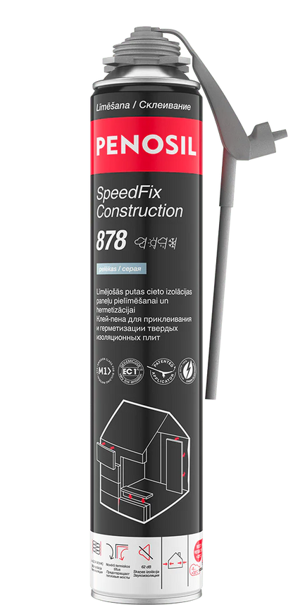 PENOSIL SpeedFix Construction 878 Adhesive Foam 750 ml