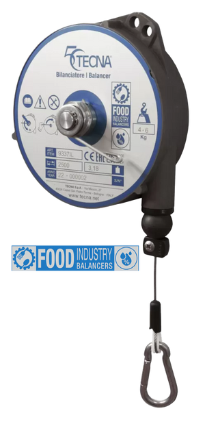 Tecna FOOD Balance Suspension 8.0-10kg - Wire Length 2500mm