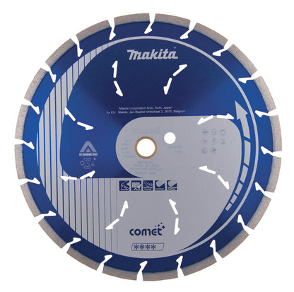 Diamond Cutting Disc Makita COMET RAPID B-12784, 230 mm, 22.23 mm