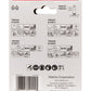 Makita Starlock Plunge Cut Blade Set B-67480 for Multi-Tool, 4 pcs