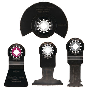 Makita Starlock Multi-Tool Blade Set for Flooring B-67505, 4 pcs