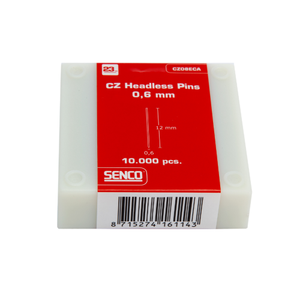 SENCO 0.6mm Headless Staples for Nail Gun 12mm Galvanized