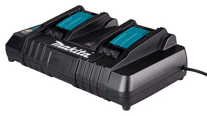 Dual Port Fast Charger Makita DC18RD for 14.4V–18V LXT® Li-ion Batteries