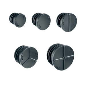 Rubber Plugs for Conduits, Corrugated from Ø 16-40 mm (M16, M20, M25, M32, M40)