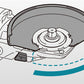 Makita XGT® GA055GZ Low-Profile Angle Grinder – 125 mm, 40Vmax
