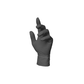 NORSE Disposable Black Nitrile Gloves - Size 9 (100 pcs per box)
