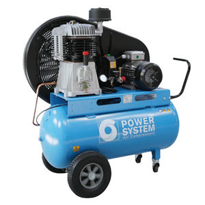 Power System Compressor P4090 - 10 Bar 90 L Tank 64dB(A)