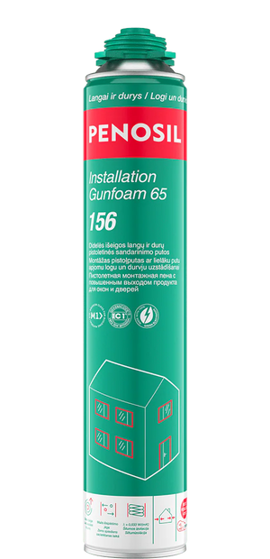 PENOSIL Installation Gunfoam 65 156 High Yield Gun Foam 870 ml