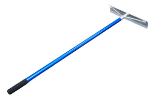Anodized blue concrete aluminum placer (508 x 102 x 1530 mm)