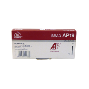 Maestri Brads AP 19 mm 18 Gauge Brads