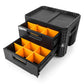 StackTech 2-Drawer Locking Box – Dual-Locking Modular Storage