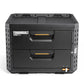StackTech 2-Drawer Locking Box – Dual-Locking Modular Storage