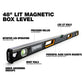 ToughBuilt - Magnetic Level with Lighting (60-120cm)