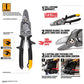 ToughBuilt "Bulldog Aviation" - Sheet Metal Scissors