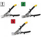 ToughBuilt "Aviation" - Sheet Metal Scissors Set (Right, Left, Straight)
