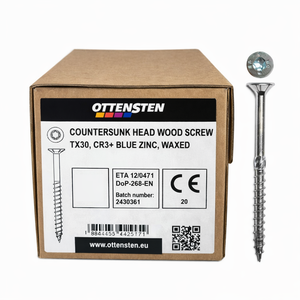 4PRO - Countersunk Head Self-Tapping Screws, Zinc Coated (6.0 x 60-240 mm)