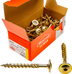 WKRET-MET WKCP - Screws with enlarged head (6 x 140-160 mm) (50 pcs)