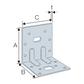 Simpson Strong-Tie ER Reinforced Angle Bracket for Structural Timber Connections