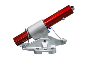 Cable adjustable bull float bracket