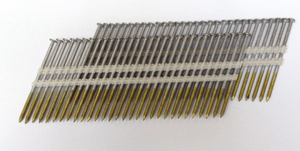 3.1x100mm Ring Nails for Nail Gun 21° O-Head VGS - 1750 pcs