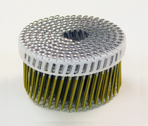 2.1x50mm Coil Nail Ring A4 Stainless Steel 15° Flat Head - 1600 pcs