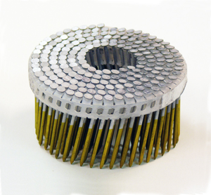 2.1x50mm Coil Nail - Hot Galvanized, 1600 pcs