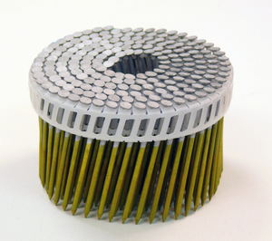 2.8x75mm Coil Nail Ring Galvanized 1200 pcs
