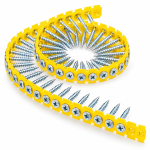FAST Hard Plasterboard Screws 3.9 mm – Hi-Lo Thread, Collated, FZB