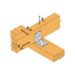 CE Certified Corner Angle Bracket (AB70 - 70mm; AB90 - 88mm; AB105 - 103mm)