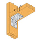 CE Certified Reinforced Corner Angle Bracket (ABR70 / ABR90 / ABR105)