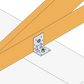 Simpson Strong-Tie ER Reinforced Angle Bracket for Structural Timber Connections