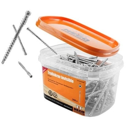 HECO Invisible - Terrace Screws (4.2 x 48-70 mm) C4