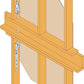 HTT - High-Strength Timber-to-Concrete Tension Tie