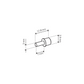 Lamello Cabineo X Furniture Connectors (White; 500 pcs.)