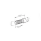 Lamello Cabineo X Furniture Connectors (Black; 500 pcs.)